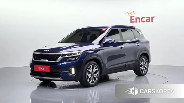Kia Seltos 2021 Синий из Кореи