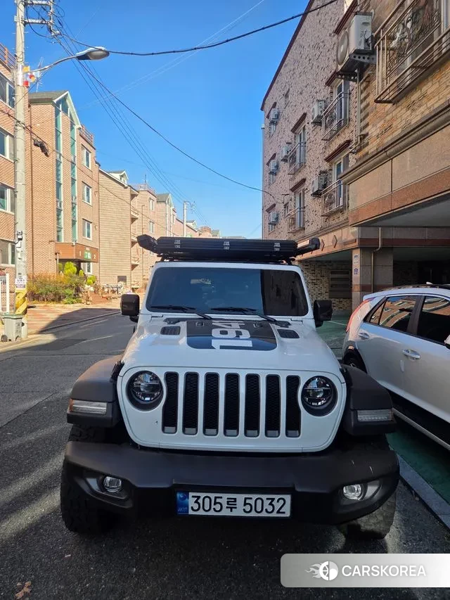 Jeep Wrangler (JL) 2022 Белый из Кореи