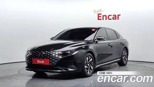 Hyundai The New Grandeur IG Hybrid 2019 Черный из Кореи