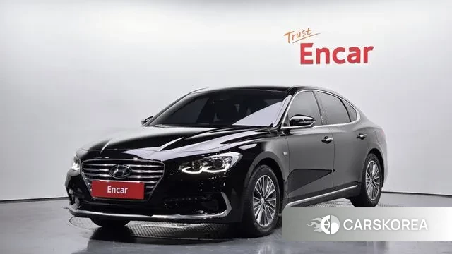 Hyundai Grandeur IG Hybrid 2019 Черный из Кореи