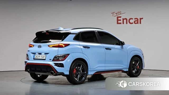 Hyundai The New Kona 2021 Небесно-голубой из Кореи