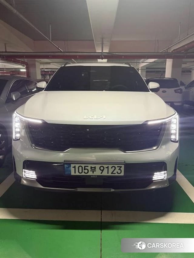 Kia The New Sorento 4th Generation 2024 Белый из Кореи