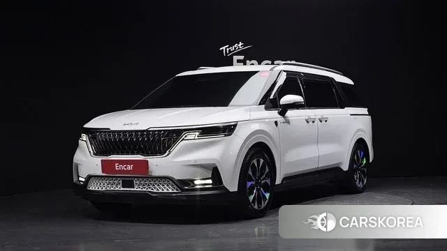 Kia Carnival 4th generation 2021 Белый из Кореи