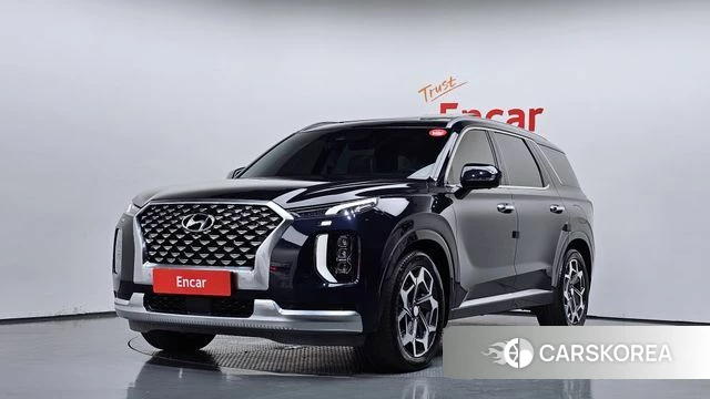 Hyundai Palisade 2021 Синий из Кореи