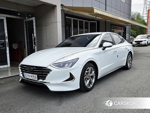 Hyundai Sonata (DN8) 2020 Белый из Кореи