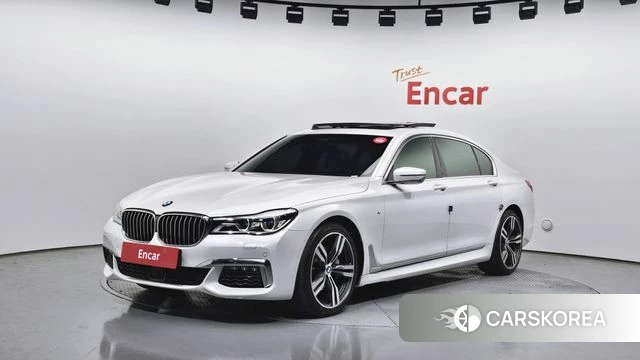 BMW 7 Series (G11) 2018 Белый из Кореи