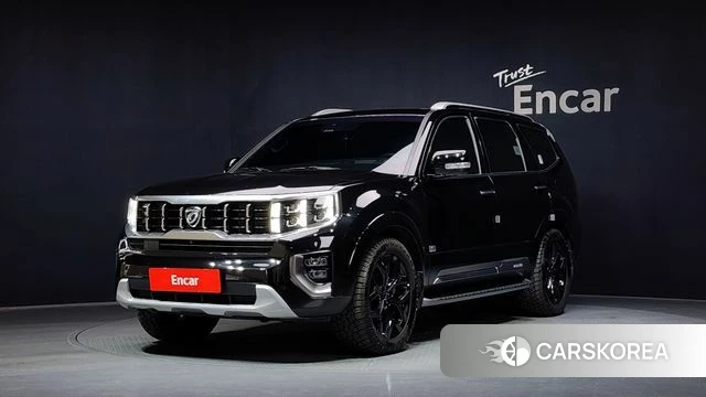 Kia Mohave Master 2021 Черный из Кореи