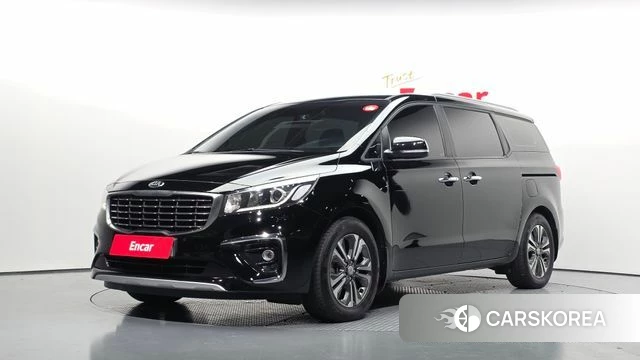Kia The New Carnival 2019 Черный из Кореи