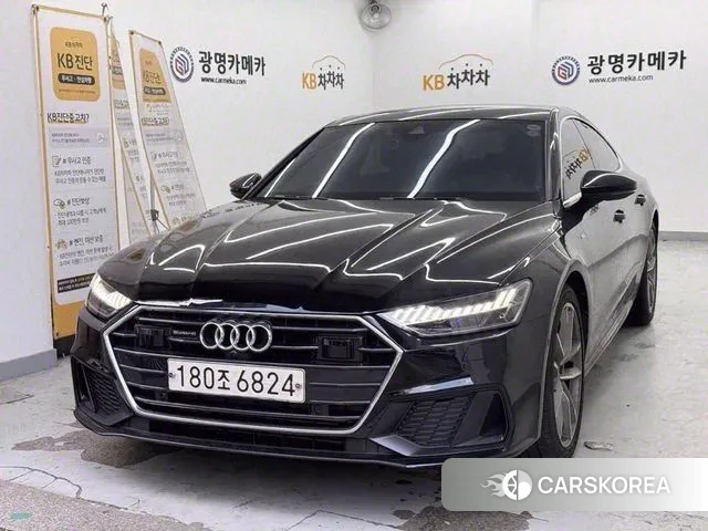 Audi A7 (4K) 2020 Черный из Кореи