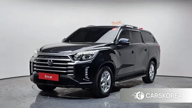 Ssangyong The New Rexton Sport 2022 Серый из Кореи