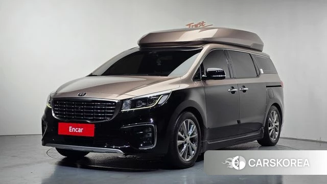 Kia The New Carnival 2018 Черный из Кореи
