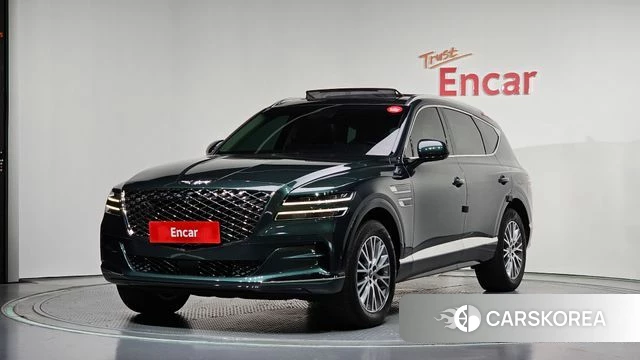 Genesis GV80 2022 Темно-зеленый из Кореи