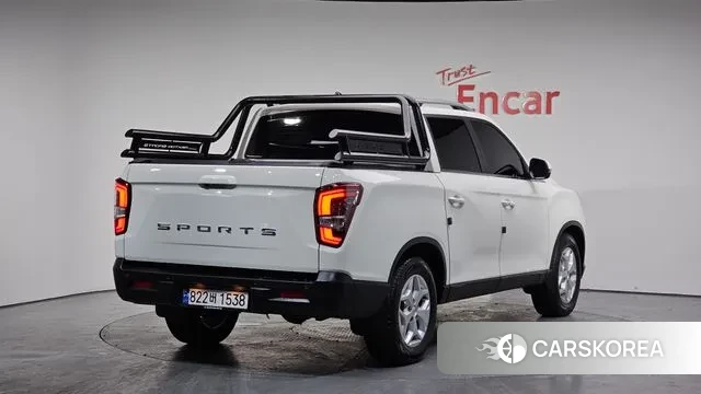 Ssangyong The New Rexton Sport 2023 Белый из Кореи