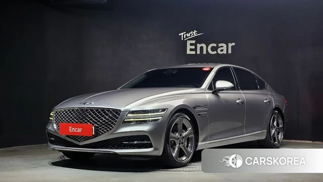Genesis G80 (RG3) 2021 Серебристо-серый из Кореи