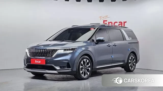 Kia Carnival 4th generation 2021 Синий из Кореи