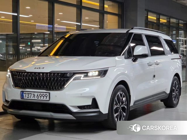 Kia Carnival 4th generation 2022 Белый из Кореи