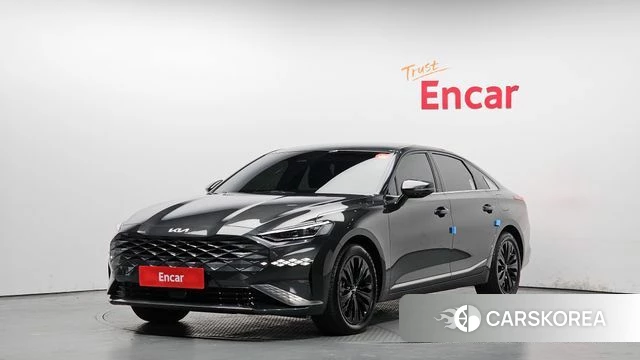 Kia K8 Hybrid 2023 Серый из Кореи