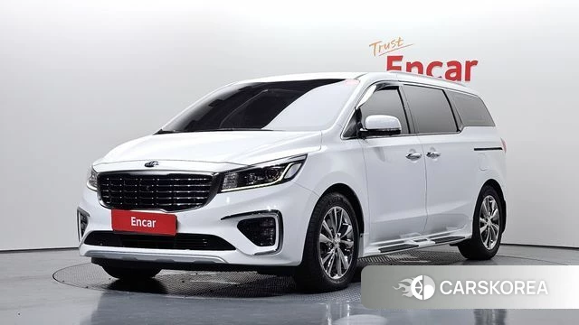Kia The New Carnival 2019 Белый из Кореи