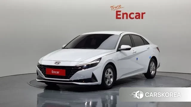 Hyundai Avante (CN7) 2020 Белый из Кореи