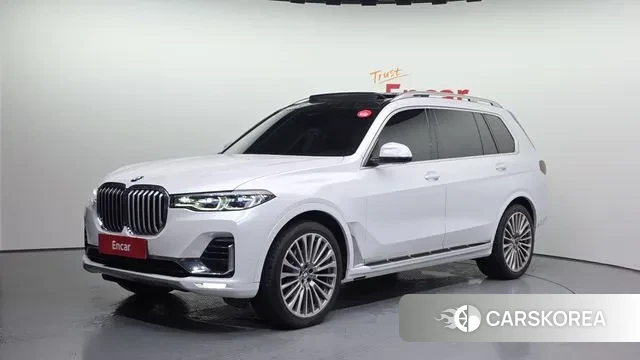 BMW X7 (G07) 2020 Белый из Кореи