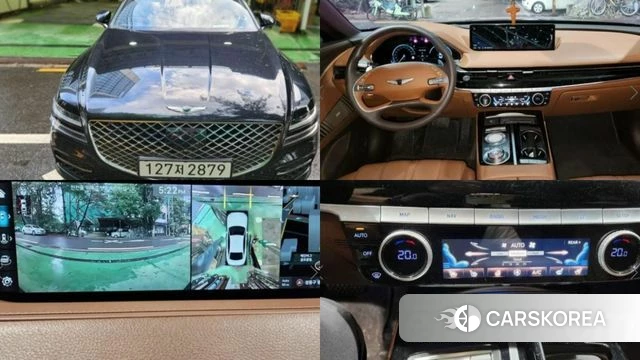 Genesis G80 (RG3) 2022 Черный из Кореи