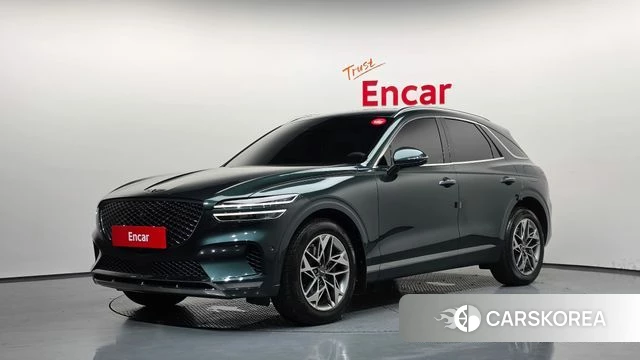 Genesis GV70 2021 Темно-зеленый из Кореи