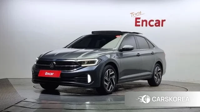 Volkswagen 7th Generation of Jetta 2023 Серый из Кореи