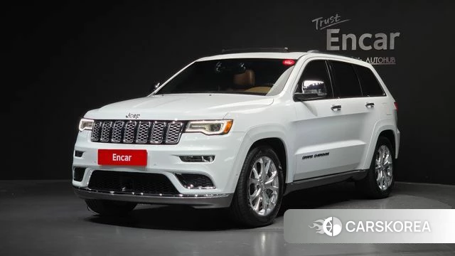 Jeep Grand Cherokee 2021 Белый из Кореи