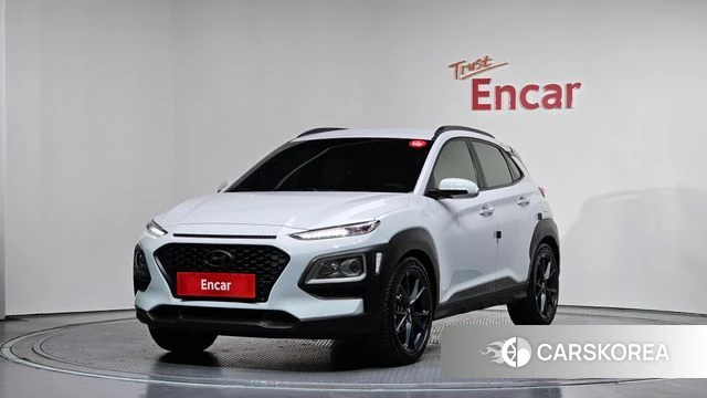 Hyundai Kona 2018 Белый из Кореи