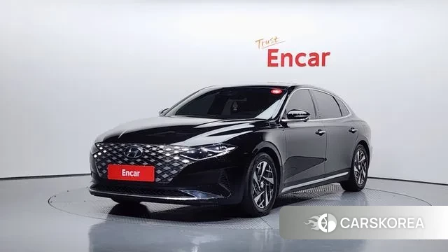 Hyundai The New Grandeur IG Hybrid 2020 Черный из Кореи