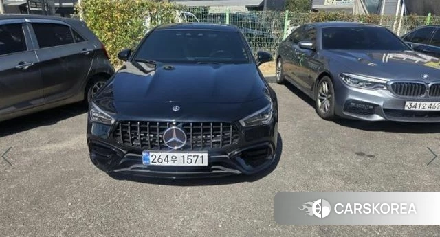 Mercedes-Benz CLA-Class C118 2021 Черный из Кореи