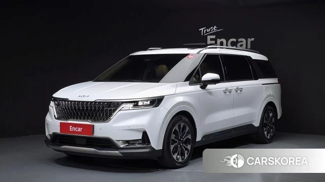 Kia Carnival 4th generation 2023 Белый из Кореи