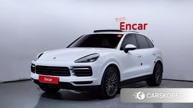 Porsche Cayenne (PO536) 2023 Белый из Кореи