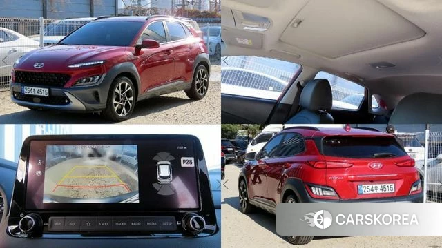 Hyundai The New Kona 2022 Красный из Кореи