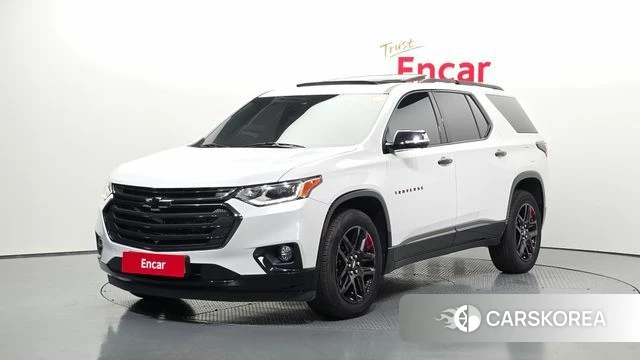 Chevrolet (GM Daewoo) Traverse 2020 Белый из Кореи