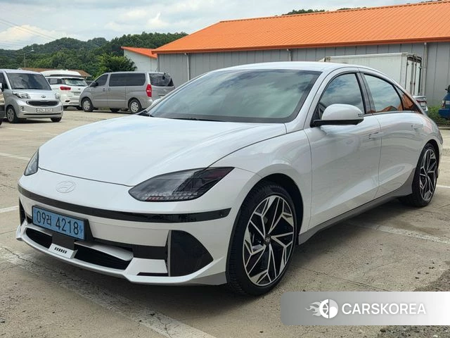 Hyundai Ionic 6 2023 Белый из Кореи