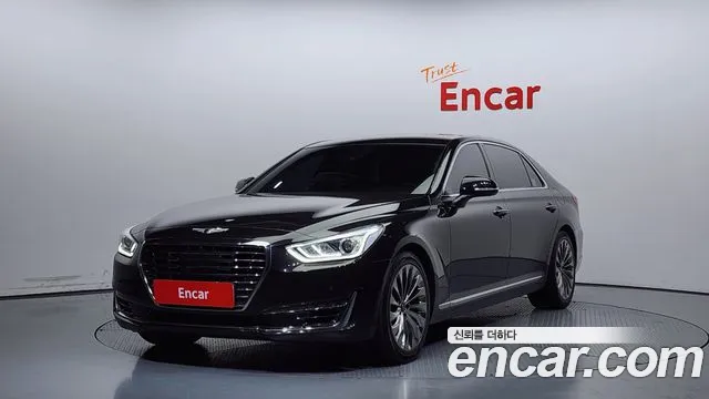 Genesis EQ900 2018 Черный из Кореи