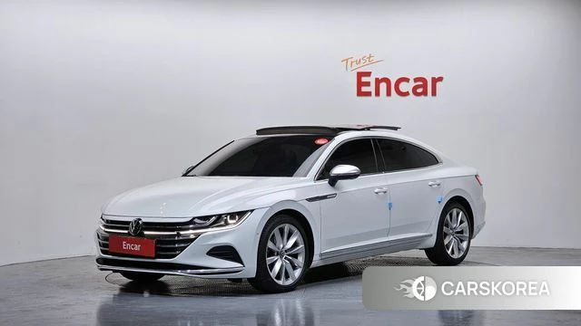 Volkswagen Arteon 2023 Белый из Кореи