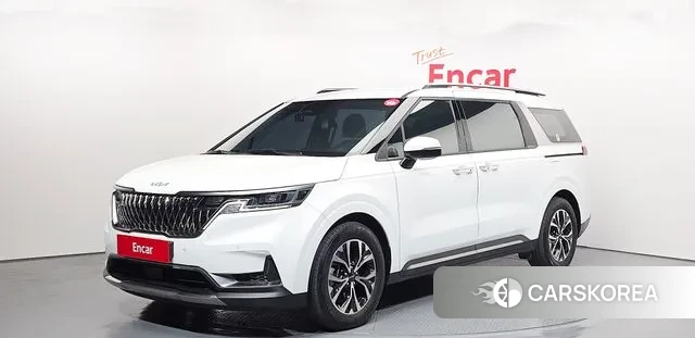 Kia Carnival 4th generation 2023 Белый из Кореи