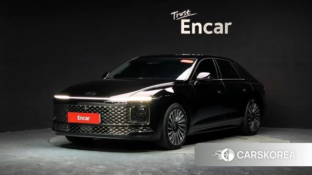 Hyundai Grandeur Hybrid (GN7) 2023 Черный из Кореи