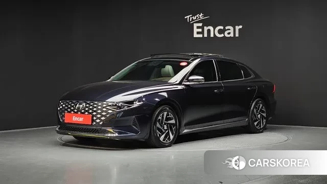 Hyundai The New Grandeur IG Hybrid 2020 Синий из Кореи