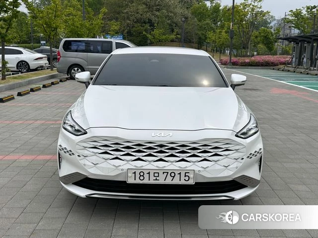 Kia K8 Hybrid 2022 Белый из Кореи