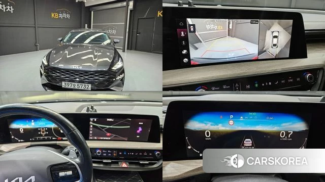 Kia K8 2022 Серый из Кореи