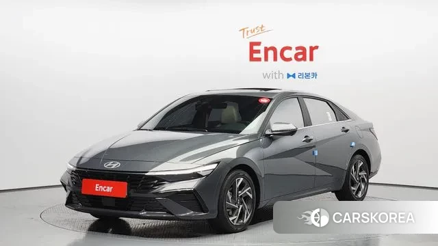 Hyundai The New Avante (CN7) 2023 Серый из Кореи