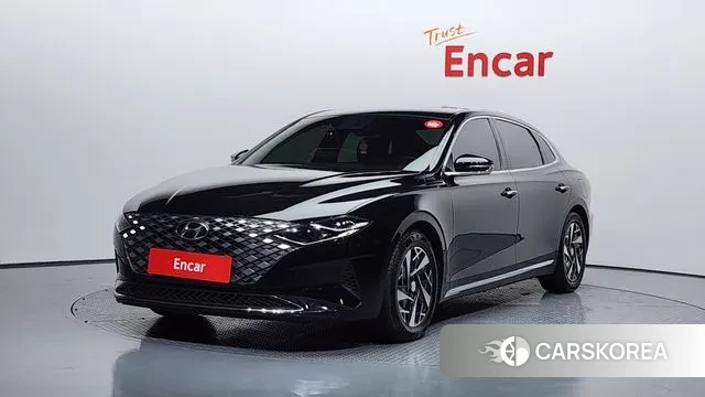Hyundai The New Grandeur IG Hybrid 2021 Черный из Кореи