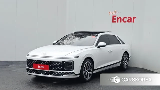 Hyundai Grandeur (GN7) 2023 Белый из Кореи