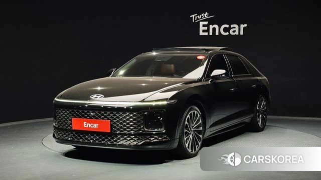 Hyundai Grandeur (GN7) 2022 Черный из Кореи