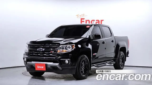 Chevrolet (GM Daewoo) Real New Colorado 2022 Черный из Кореи