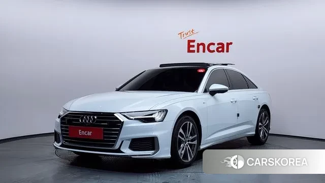Audi A6 (C8) 2023 Белый из Кореи