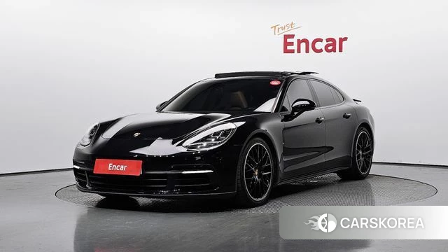 Porsche Panamera (971) 2018 Черный из Кореи